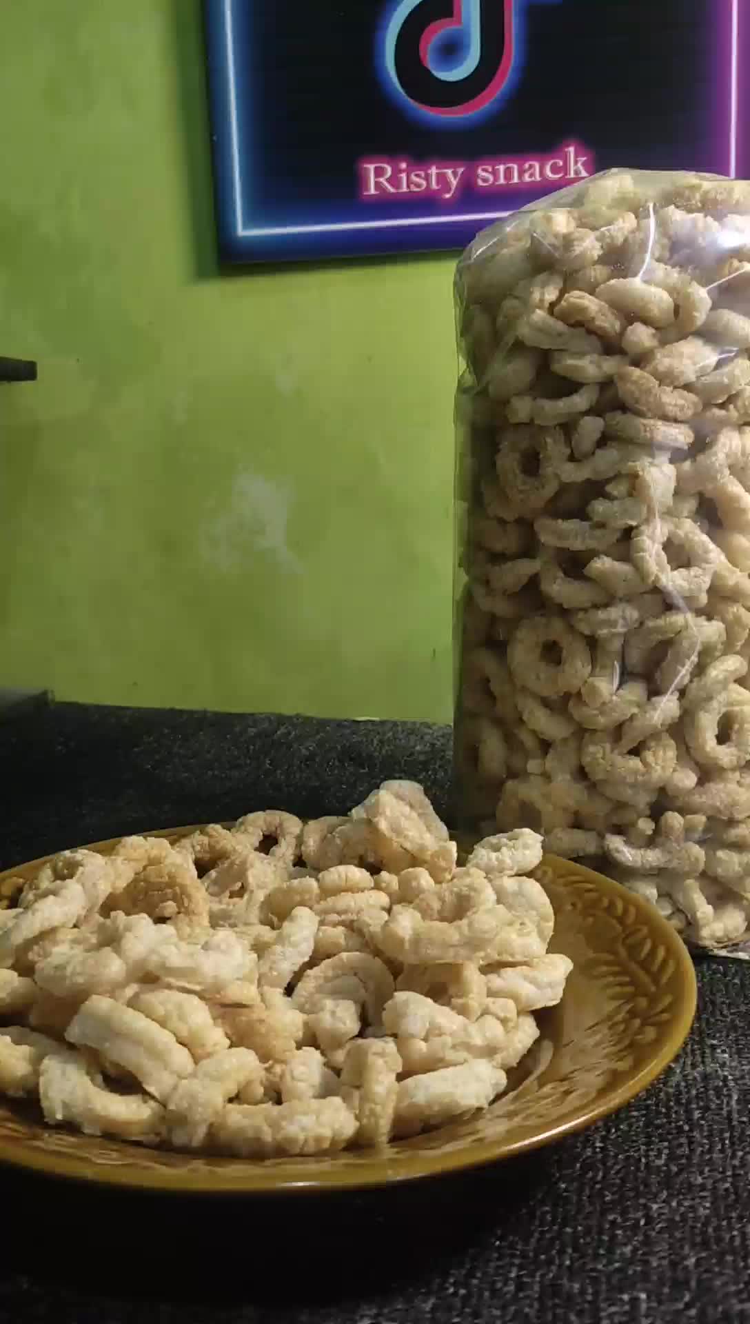 Keripik Lanting Rasa Udang - Snack Makanan Ringan - Food 500 gram