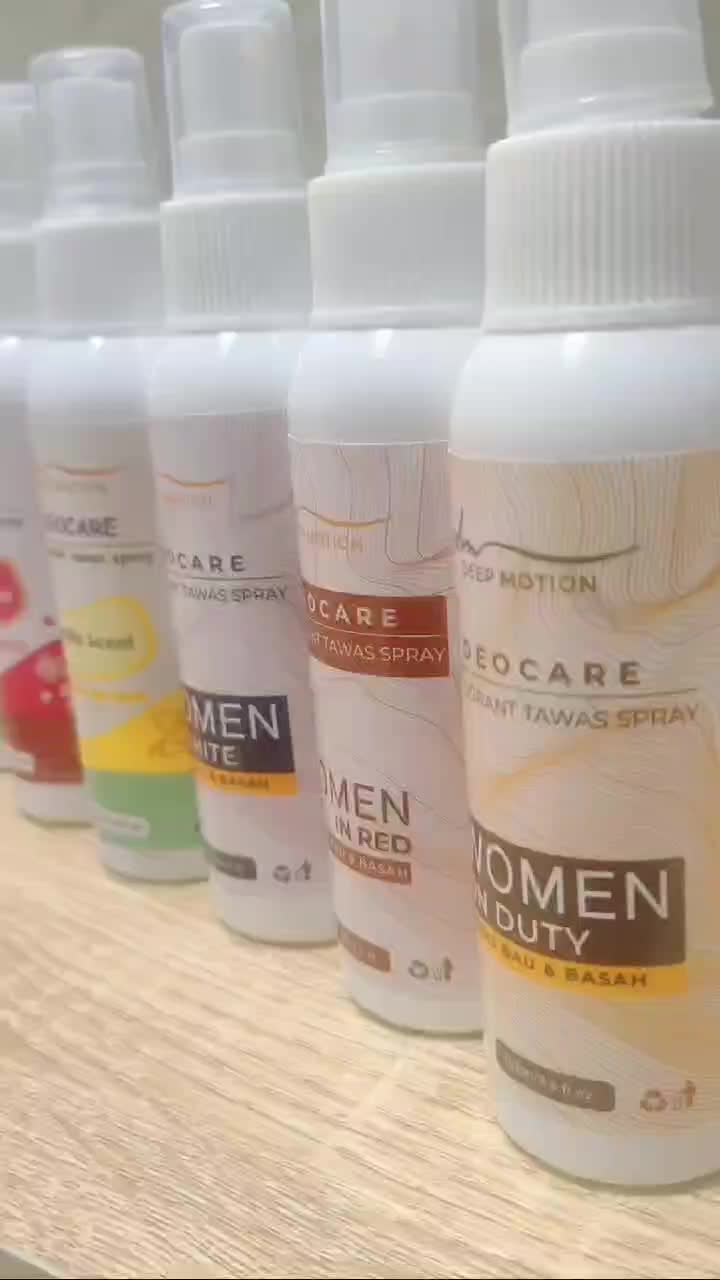 Deodorant Ketiak Tawas Spray Series Anti Bau & Basah by Deep Motion