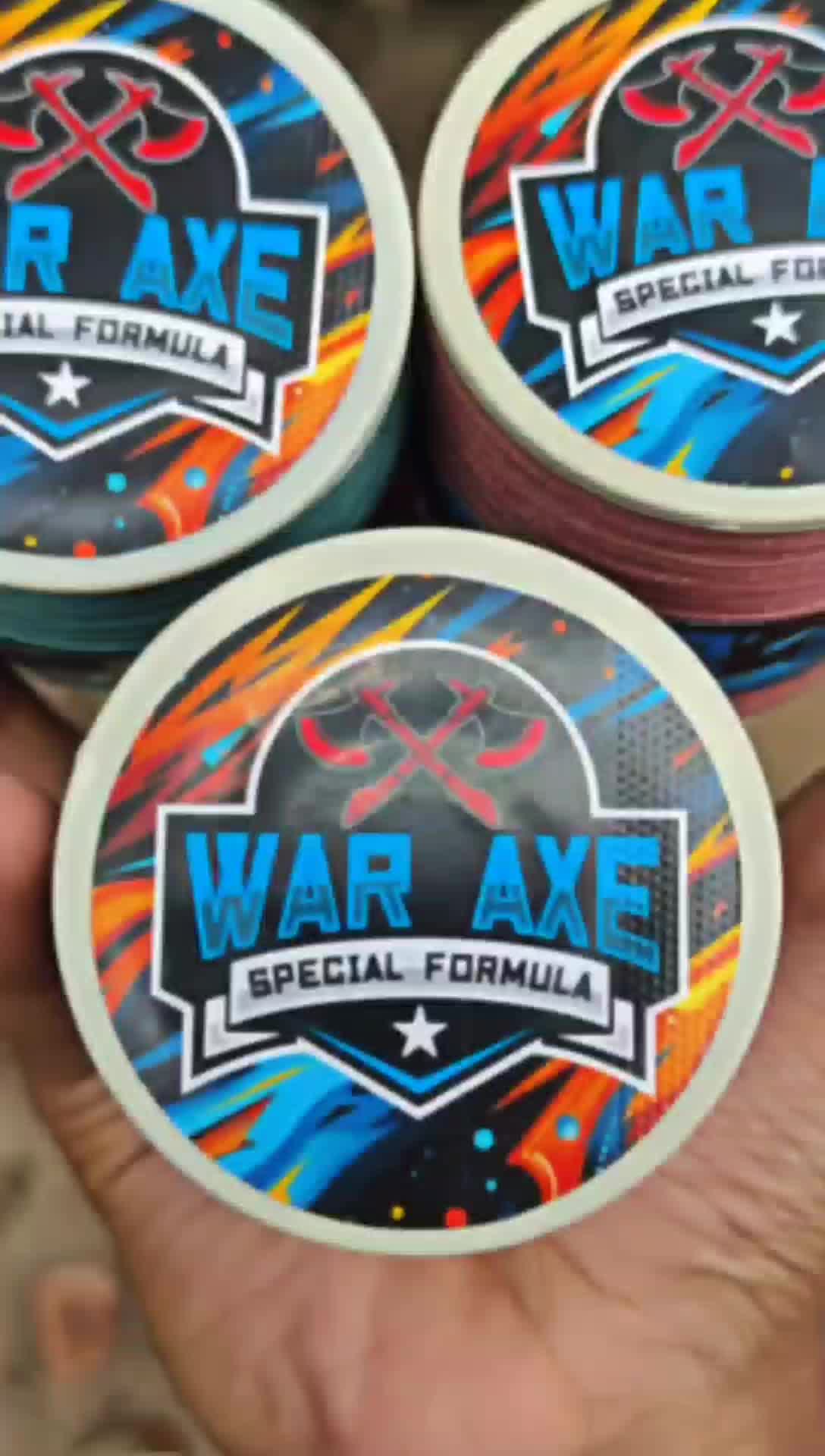 Gelasan WAR AXE Strings Matot Tajam untuk tarik dan jepret super kuat dan tajam