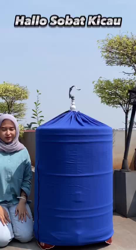 Kerodong Polos Sangkar Burung Murai Batu Umi Kasum Double Layer | KPM