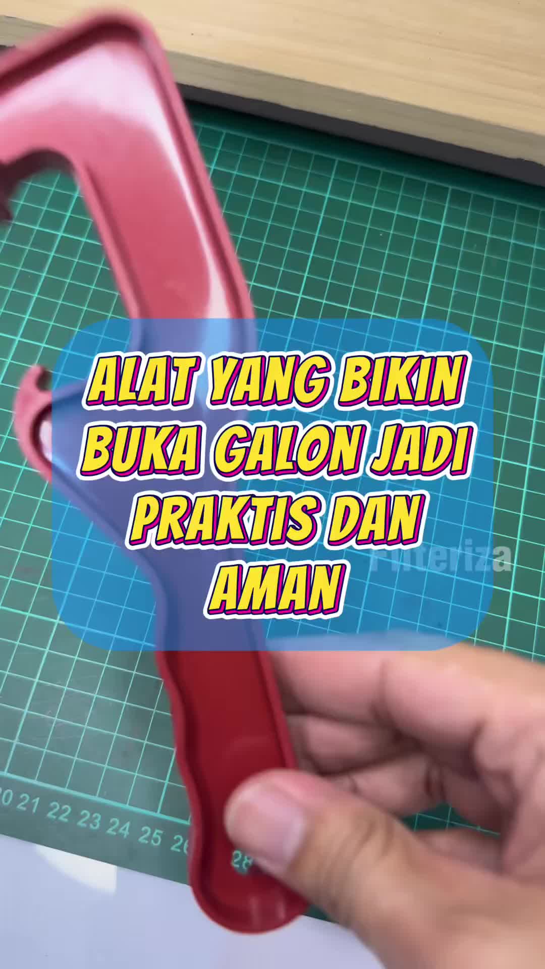 Alat Pembuka Tutup Galon Ember Cat Kaleng Segel Kemasan Air Galon Cat