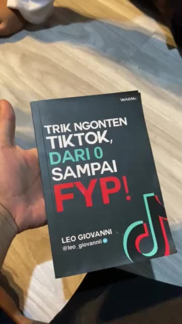 Buku paten TikTok  fyp dan edukasi