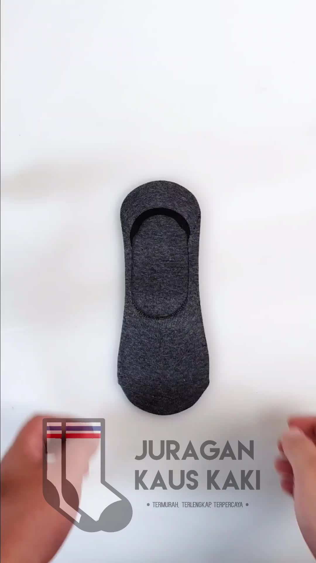 Kaos Kaki Bawah Mata Kaki Hidden Socks Invisible Socks Katun