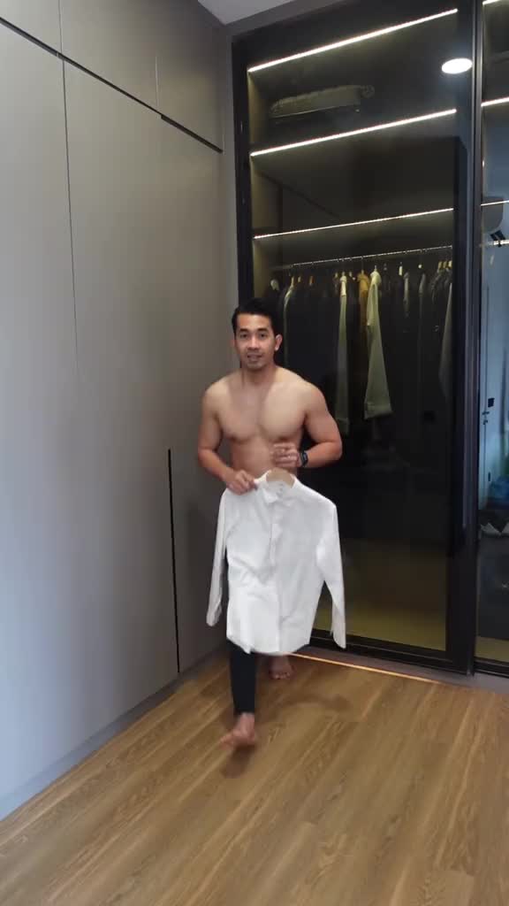 Kemeja Polos Lengan Panjang Pria bahan Katun Reguler Putih Baju Atasan Casual Kantor Kerja Seragam Formal Hem Cowok