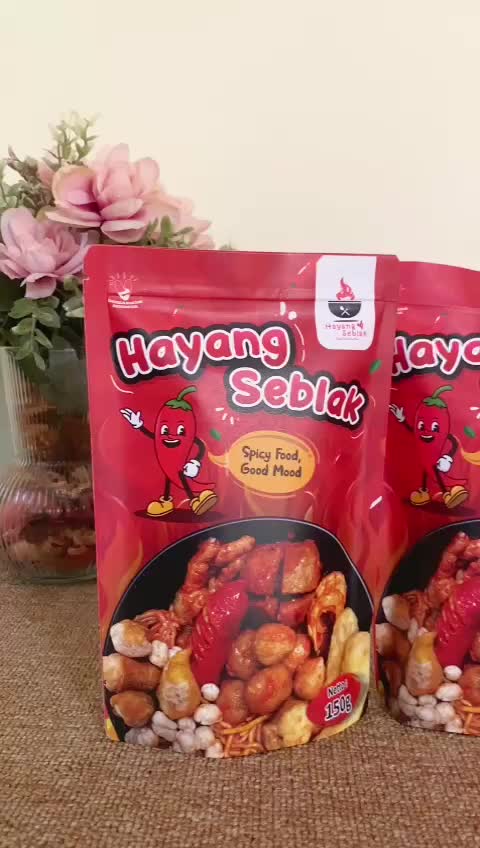 Paket 3pcs Hayang Seblak Instan Original Pedas Gurih Alami Sambel Asli (bukan bubuk) Organik Premium