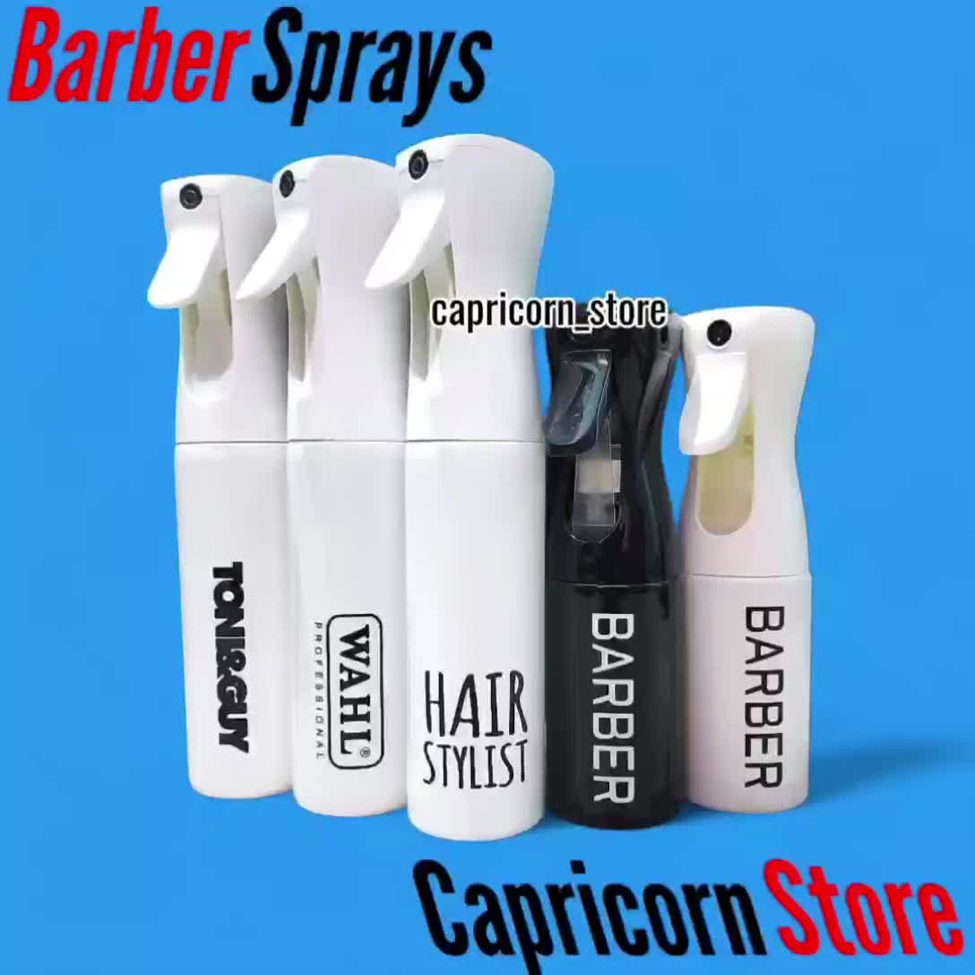 Semprotan Rambut Barbershop Embun Continuous Barber Spray #Embun