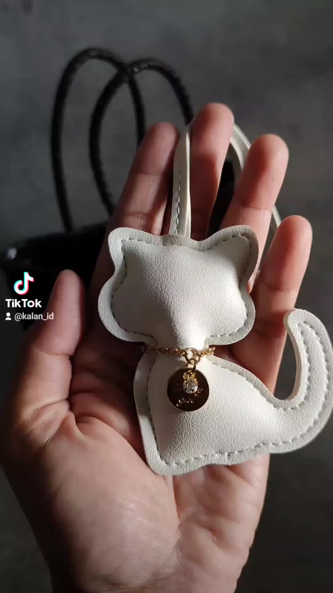 KALAN Gantungan Tas/Kunci Kucing Lucu Bag Charm