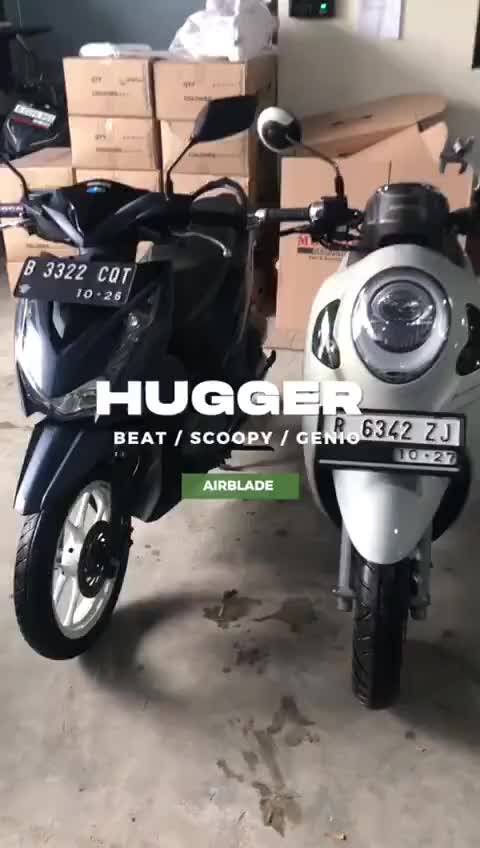 HUGGER BEAT FI ESP DELUXE STREET SCOOPY GENIO 2012-2025 OLD NEW VARIO 110 SPAKBOR KOLONG HUGER HAGER AIR BLADE