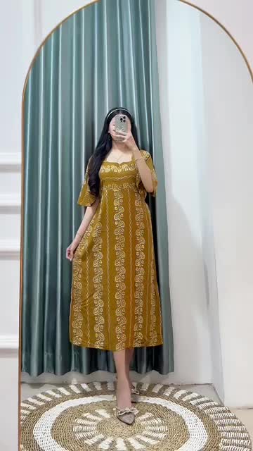 Daster ANABEL Bahan Rayon PREMIUM Busui Freindly Dress Pendek Wanita Bumil