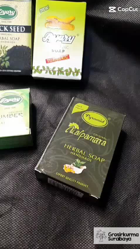 ASLI Sabun Pyary Series Turmeric Nalpamara Saffron Ayurvedic Soap Arab
