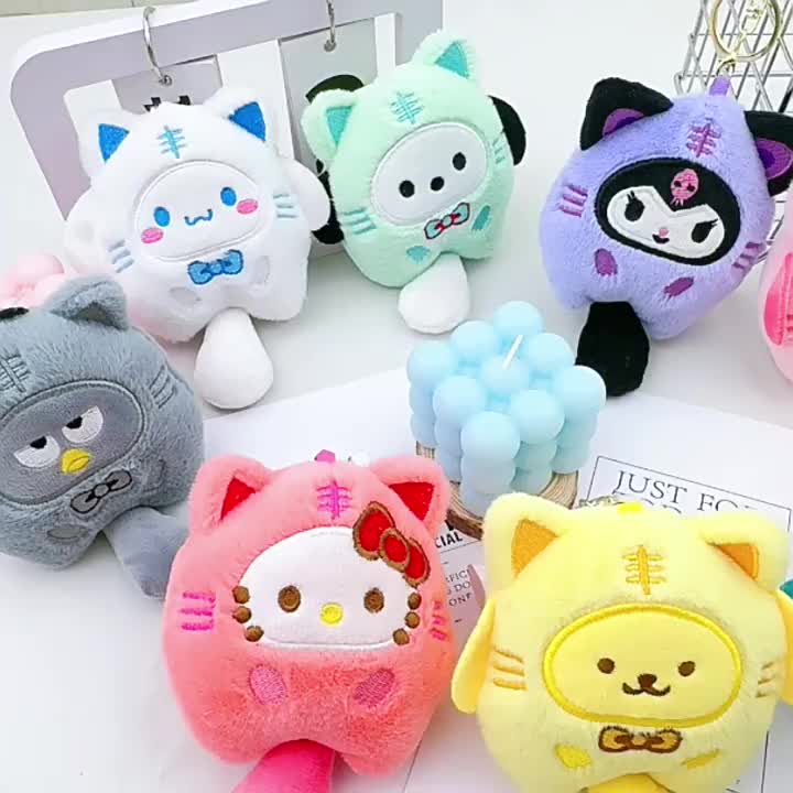 YKO Cute Plush Keychain Toy Doll Pendant Creative Gift for Couples & Students