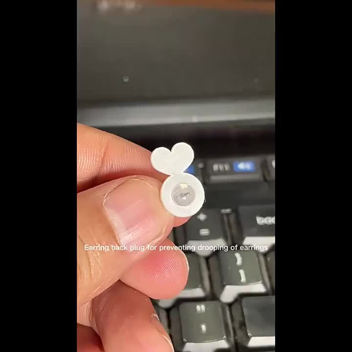 1SET/12PCS Supportive Earring Lifters for Heavy Earrings Unique Earring Back for Ear Studs