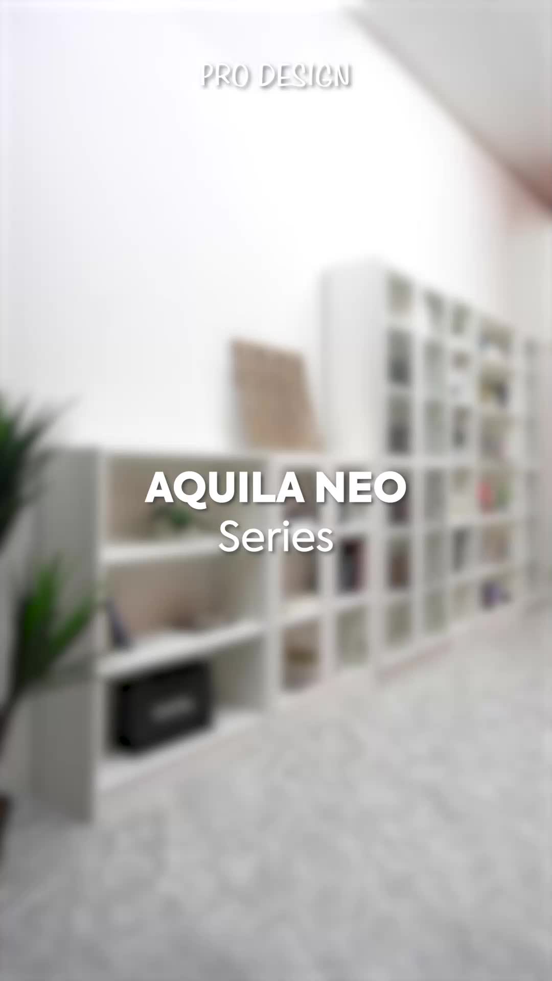 Pro Design Aquila L 80 FGD Neo Rak Buku / Rak Serbaguna / Rak Display