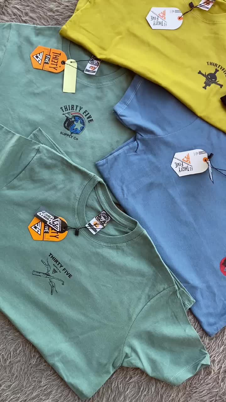 kaos anak laki-laki umur 9-16 tahun anime demonslayer warna denim bahan katun premium adem unisex Fashion Motif
