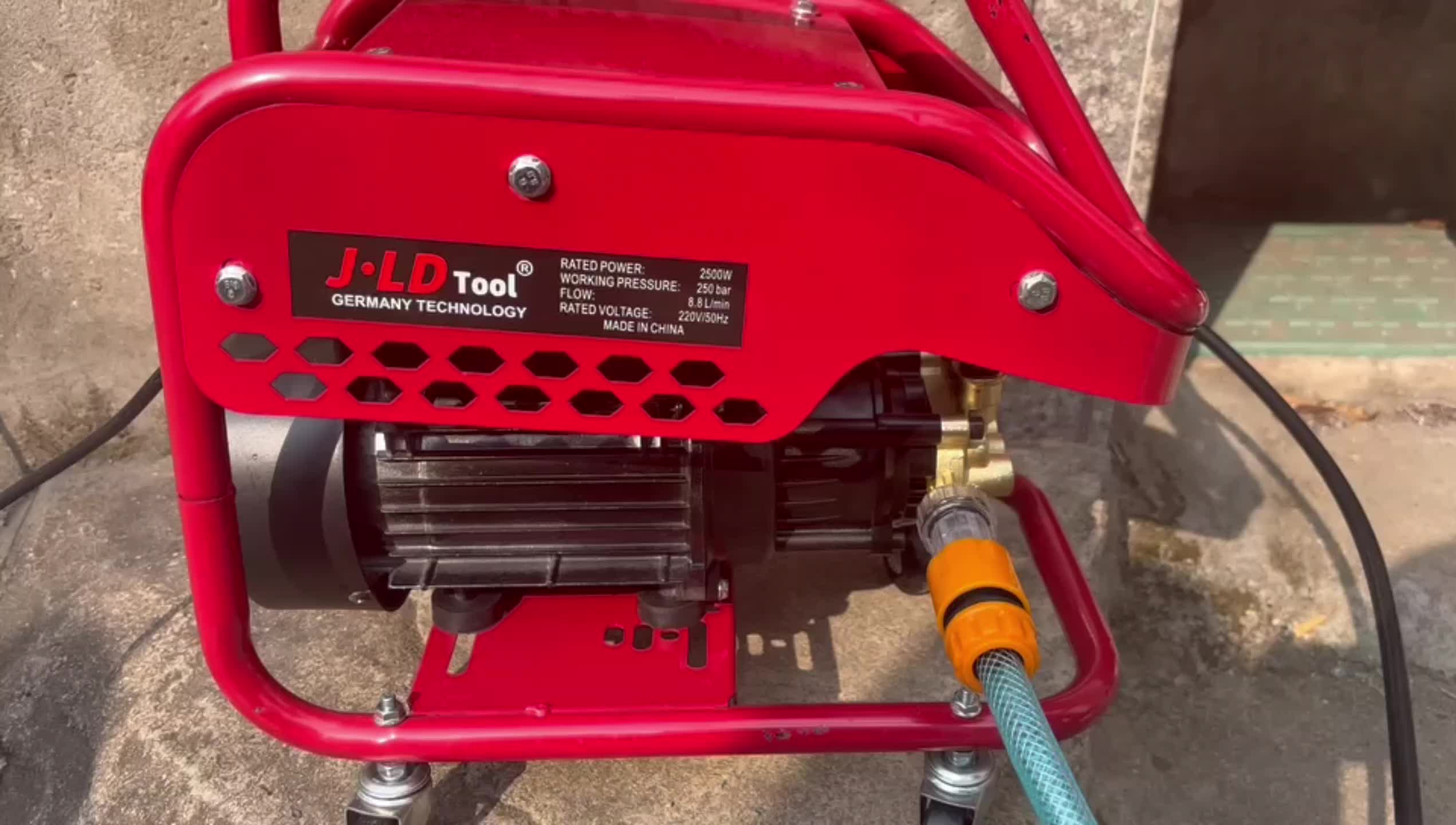 JLD 310Bar Alat steam cuci motor Super Jet Steam Cuci Mobil Electric Pressure Washer 4500PSI