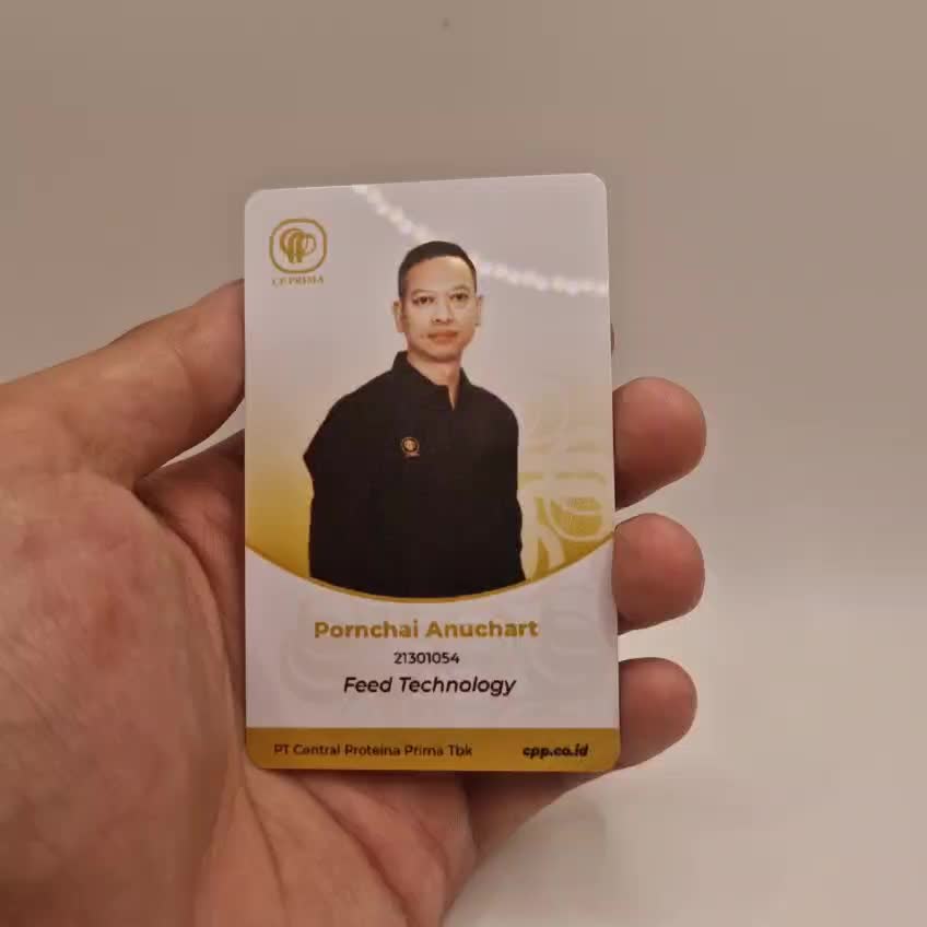 Custom ID Card/Kartu Identitas Print UV 2 Sisi Murah