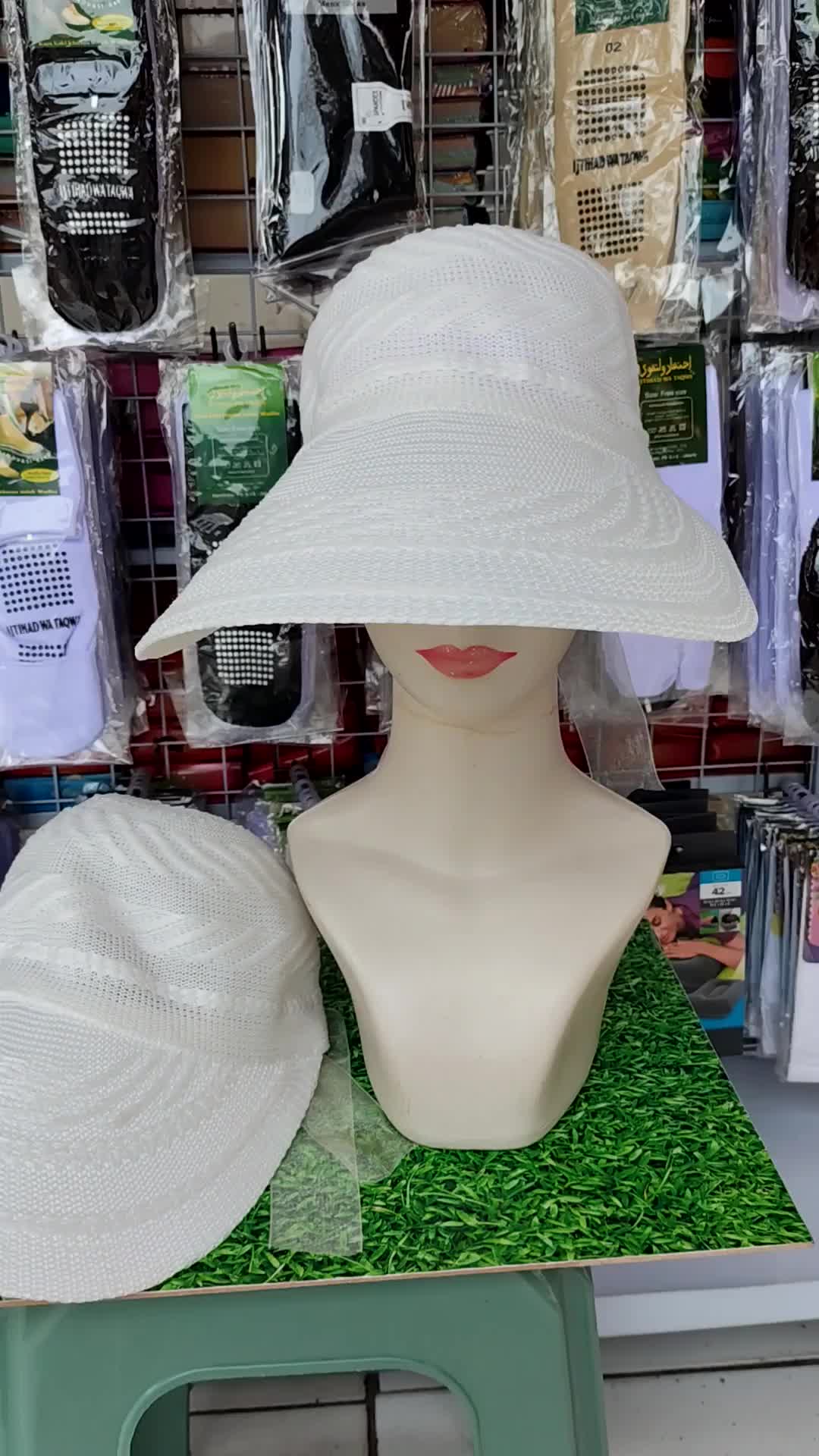 Topi Haji dan Umroh Puul Rajut Model Sesuai Foto dan Video