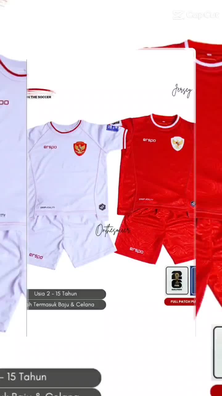 (free custom) STELAN JERSEY FUTSAL BAJU BOLA FUTSAL CUSTOM DEWASA DAN ANAK ANAK USIA 5-13 TAHUN TIMNAS INDONESIA Sport Outdoor Pakaian Olahraga