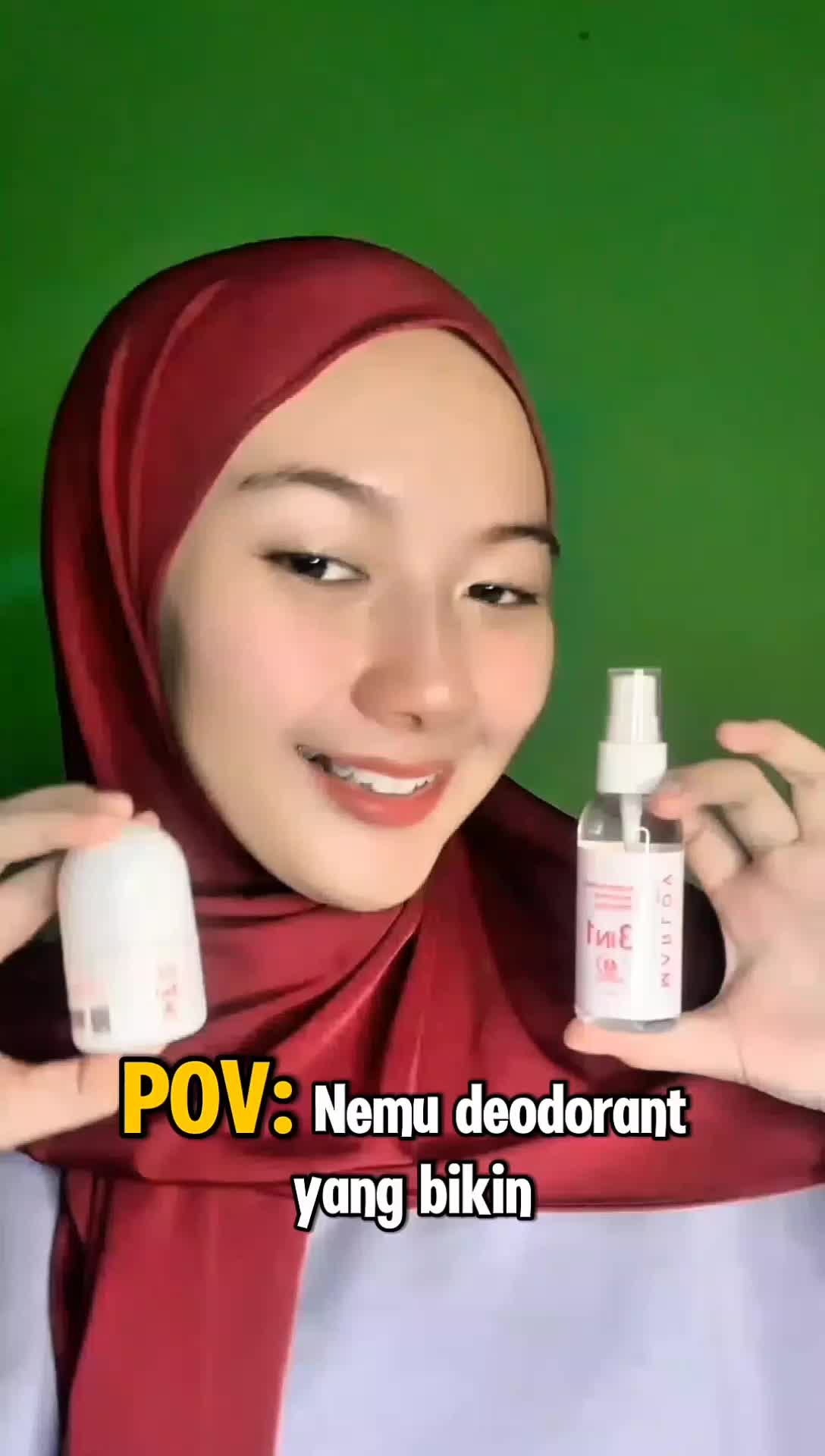 MARLOV Roll On Deodorant 3in1 – Whitening, Antiperspirant & Deodorant : Mencerahkan Ketiak dan mencegah Bau badan Tubuh