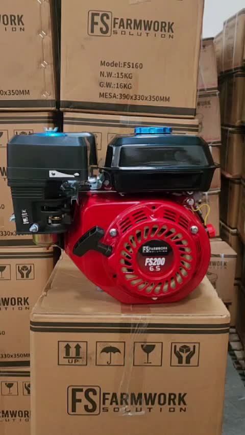 Mesin Penggerak Bensin Serbaguna FS200 6.5 HP Farmwork Solution / Gasoline Engine FS200 6.5 HP