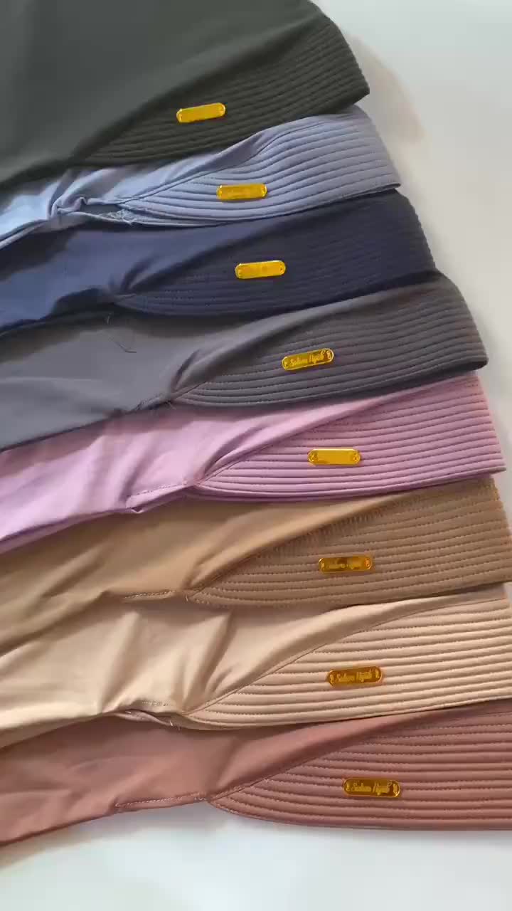 paket hemat 3 pcs Kerudung Instan Bergo Hamidah Size M-L Label Besi Hijab Instan Jersey Jilbab Langsung Menutup Dada - Renda, Muslim bergo  hamidah Cantik Lembut Nyaman Panjang Tebal