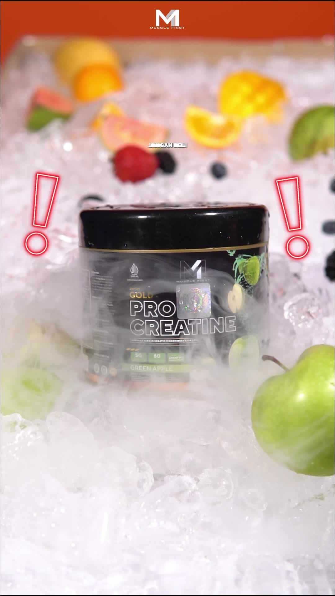 MUSCLE FIRST Pro Creatine 360gr - Suplemen Fitness