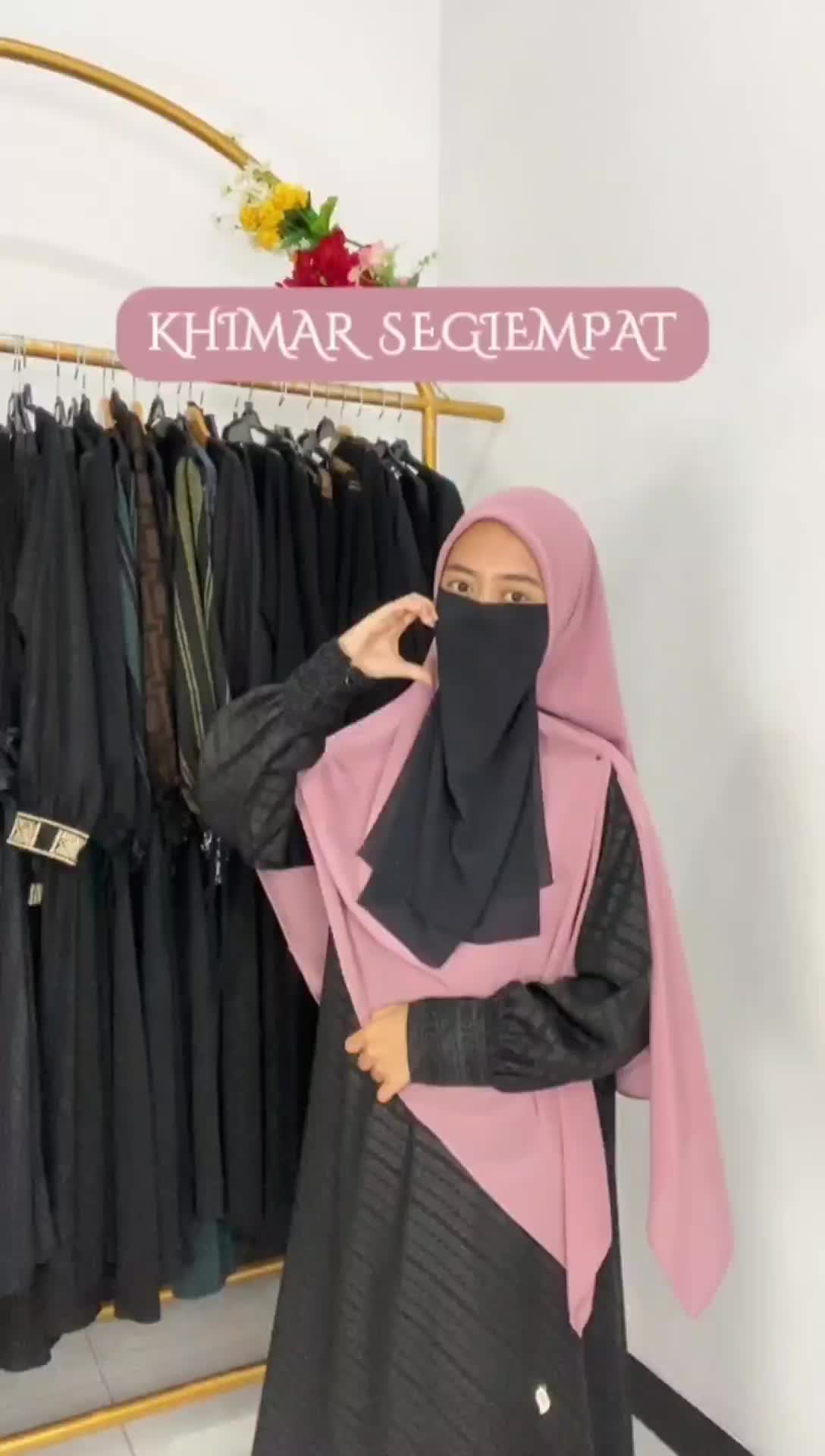 JILBAB SEGIEMPAT INSTAN RESLETING | SEGIEMPAT INSTAN CERUTY BABYDOLL Layer Panjang