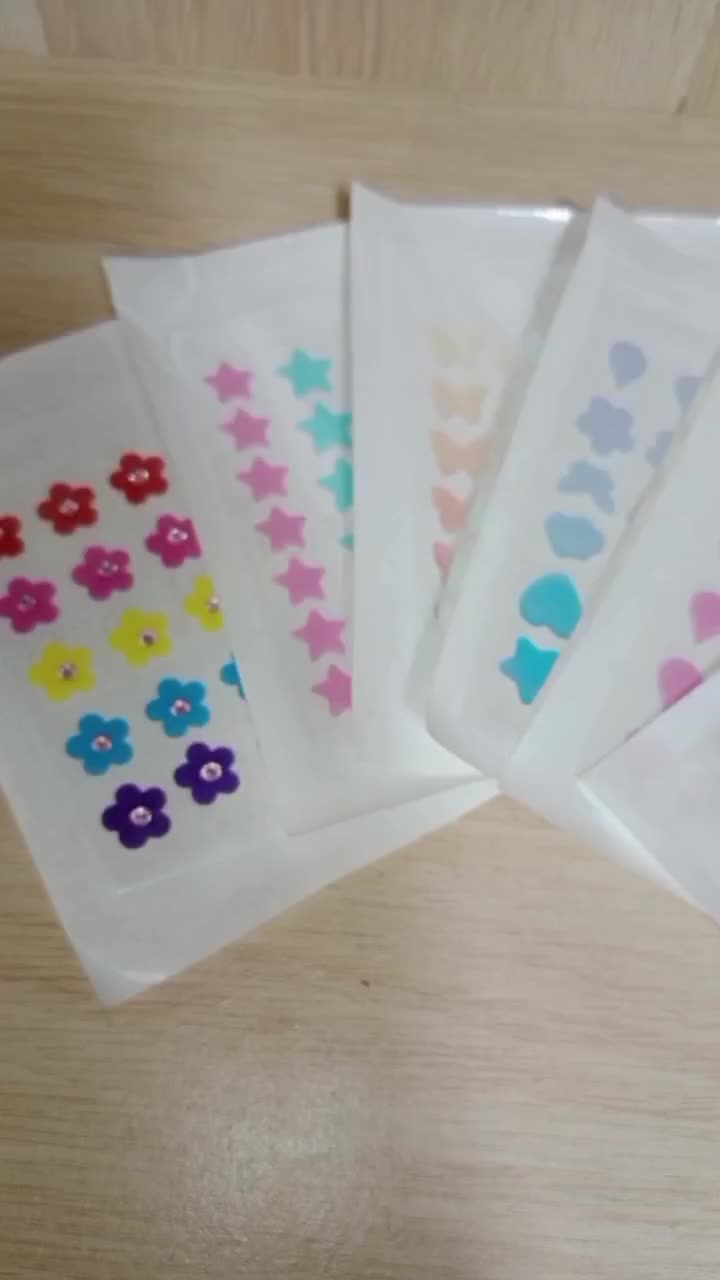 MSB Acne Patch Hydrocolloid Karakter Warna Warni Lucu / Spot Patch Acne Treatment Skin Care Acne Repair solution medicated / Perawatan Berjerawat Wajah