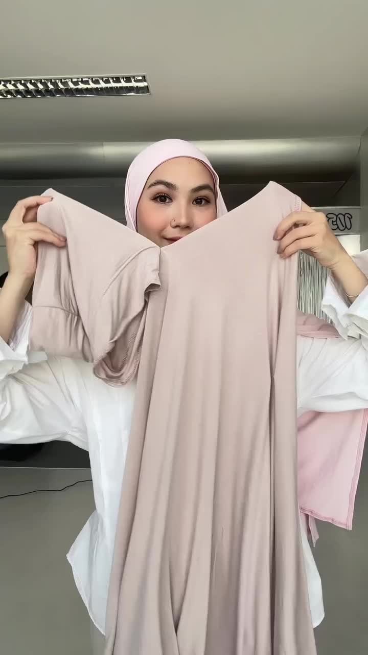 YEPPUSHOP - Alena Instant Shawl - Kerudung Jilbab Pashmina Wanita Muslim Instan Panjang Inner Meleyot Bahan Rayon Stretch
