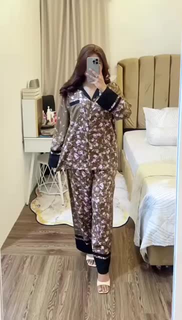 PIYAMA SET NAGITA Rayon Premium Free Size