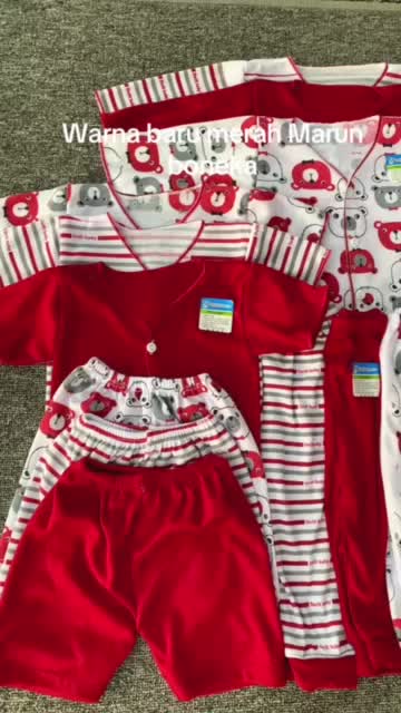 18 PCS / 6 PCS SET BAJU CELANA BAYI NEWBORN