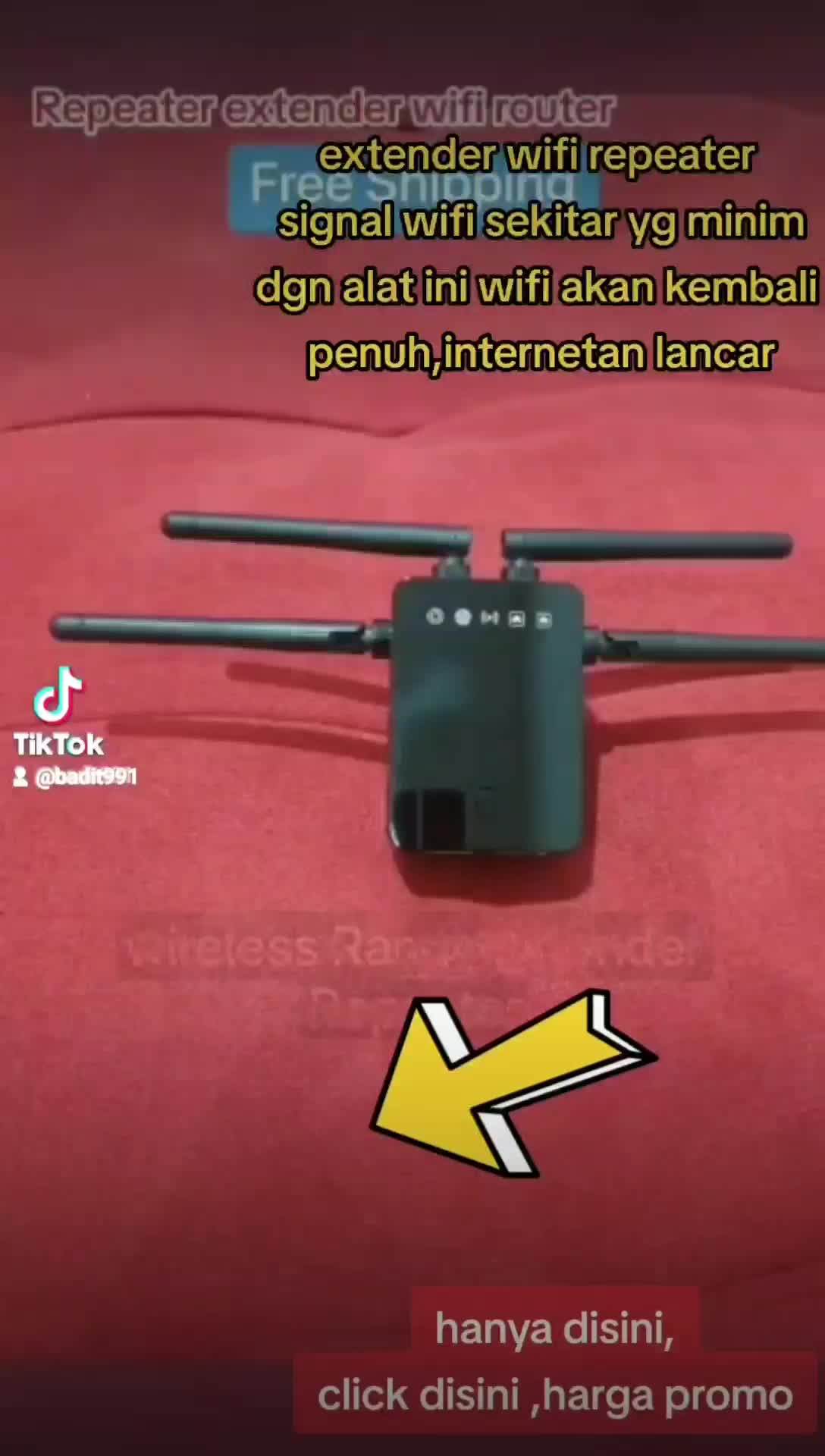 wifi repeater extender router  penguat signal wifi
