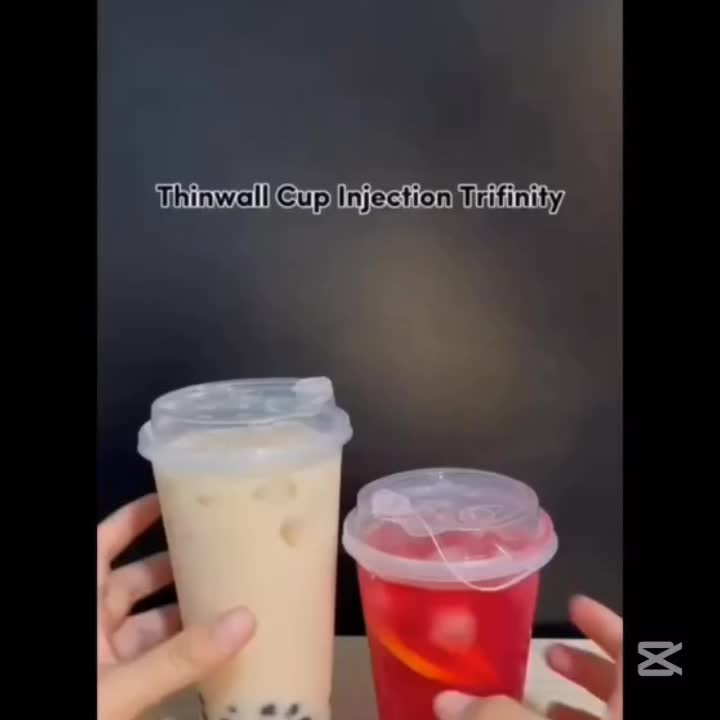 [25pcs] Gelas injection 16oz 500ml Gelas Cup Injection Tebal gelas pp injection gelas tebal injection gelas fore gelas kap gelas minuman kekinian cap  gelas