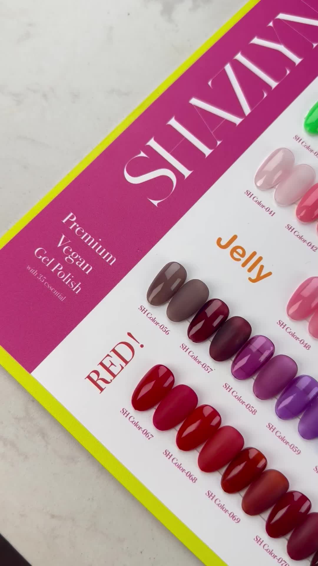 SHAZLYN KUTEK VEGAN ESSENTIAL 15ml GEL POLISH NAIL ART