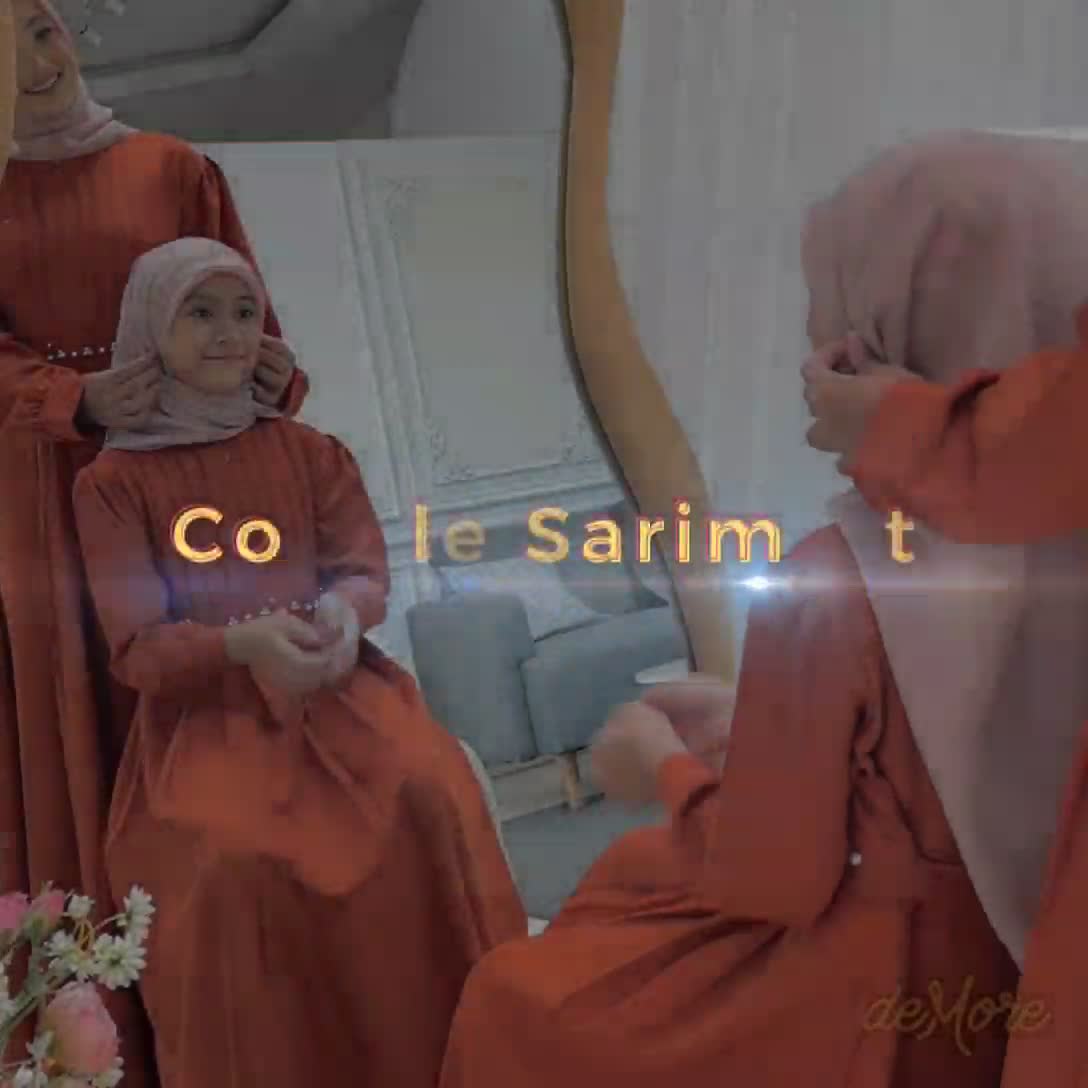Baju Pasangan Suami Istri Gamis Ibu Syari Koko Panjang Pendek Outfit Kondangan Wanita Dress Pesta Mewah