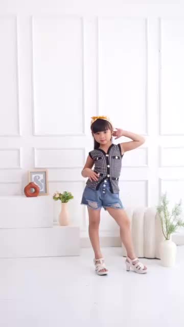 LONAIRE KIDS 92122# - Atasan Anak, Kidswear Blouse, Cardigan Blouse Anak Perempuan, Fashion Anak