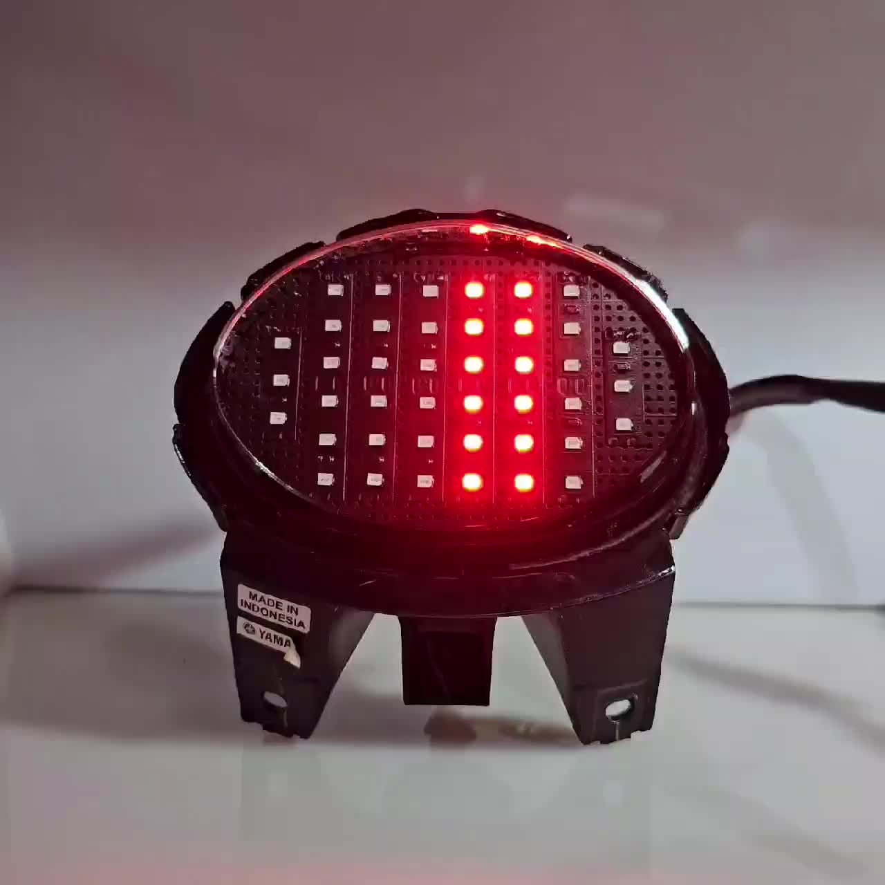 Stoplamp Running Xride 115 / X-ride old 11 mode led strip wajib dc Lampu Motor