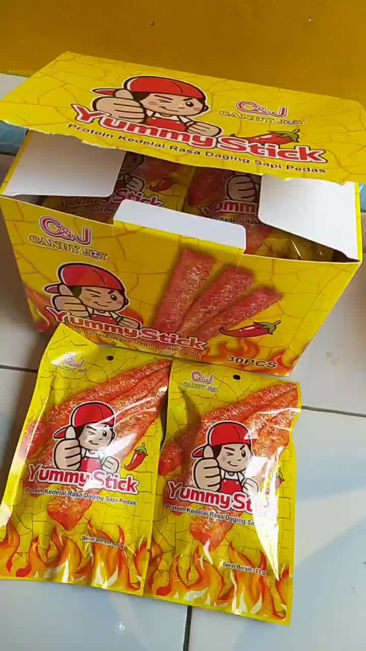 C&J YUMMY STICK RASA SAPI 23GR (harga per 15pcs)