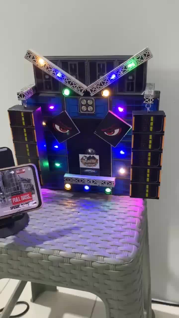 Sound Miniatur BREWOG GANTUNG 2 AUDIO BLUETOOTH FULL LAMPU - BISA REQ LOGO