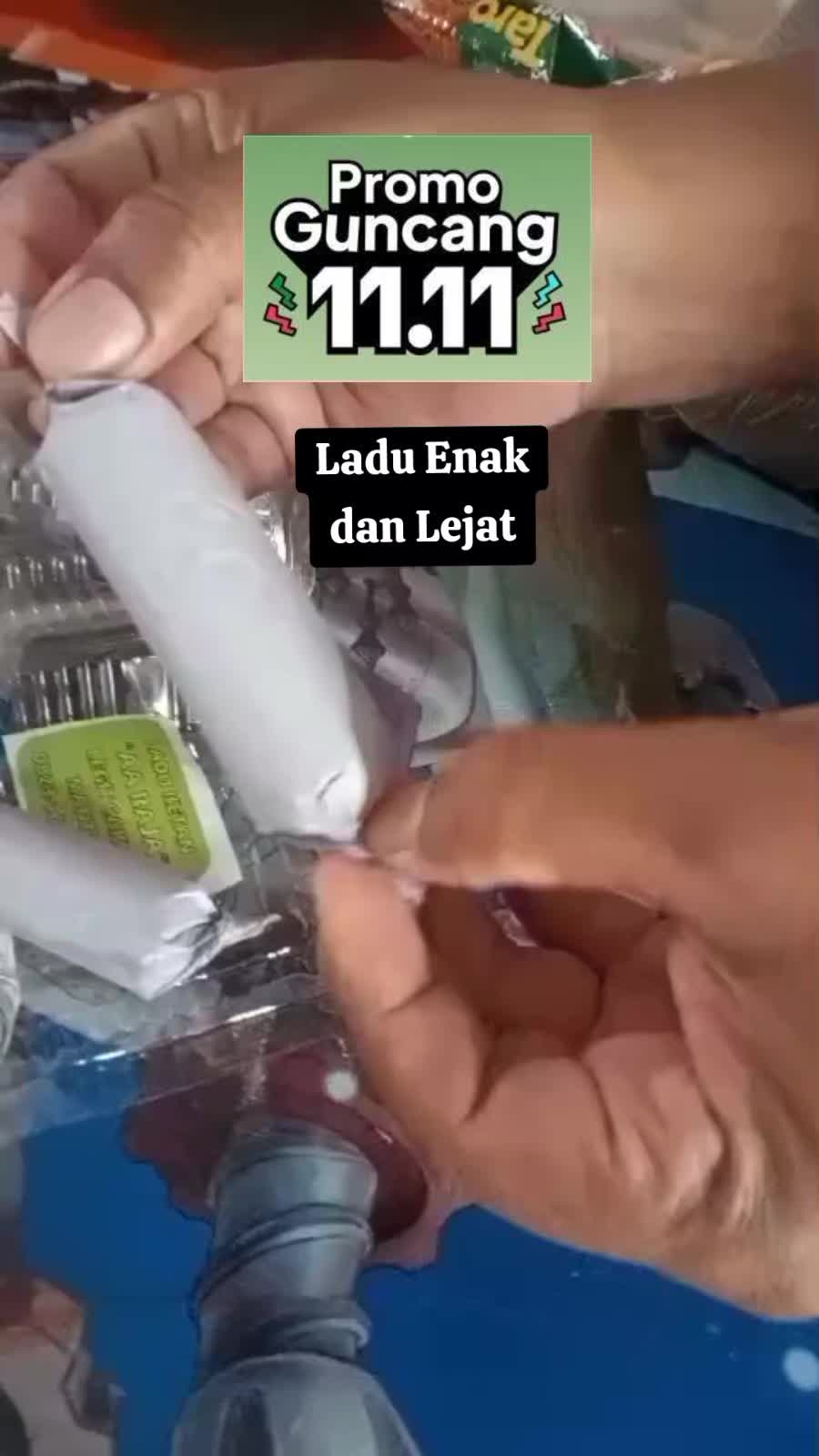(LADU LEGIT0)300gr isi 6 pcs Ladu Ketan Makanan dan camilan tradisional khas Daerah enak dan legit oleh oleh tasik