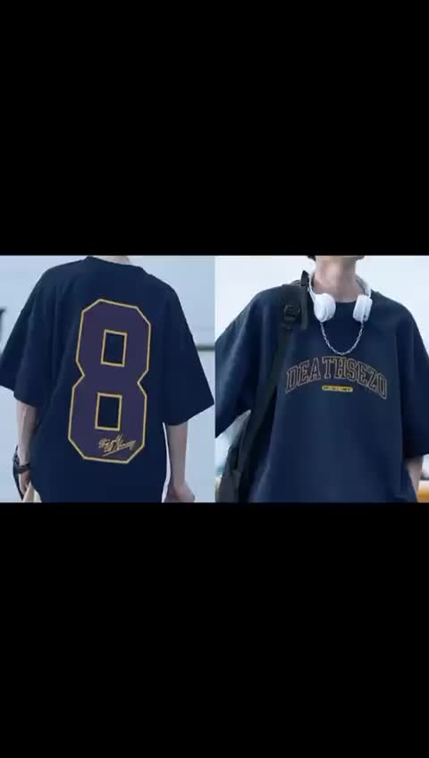 Savigo Store - Baju Oversize Letter 8 Comfort Zone Mr Sack Kaos Headbox Head Box Kaos Oversize Terbaru