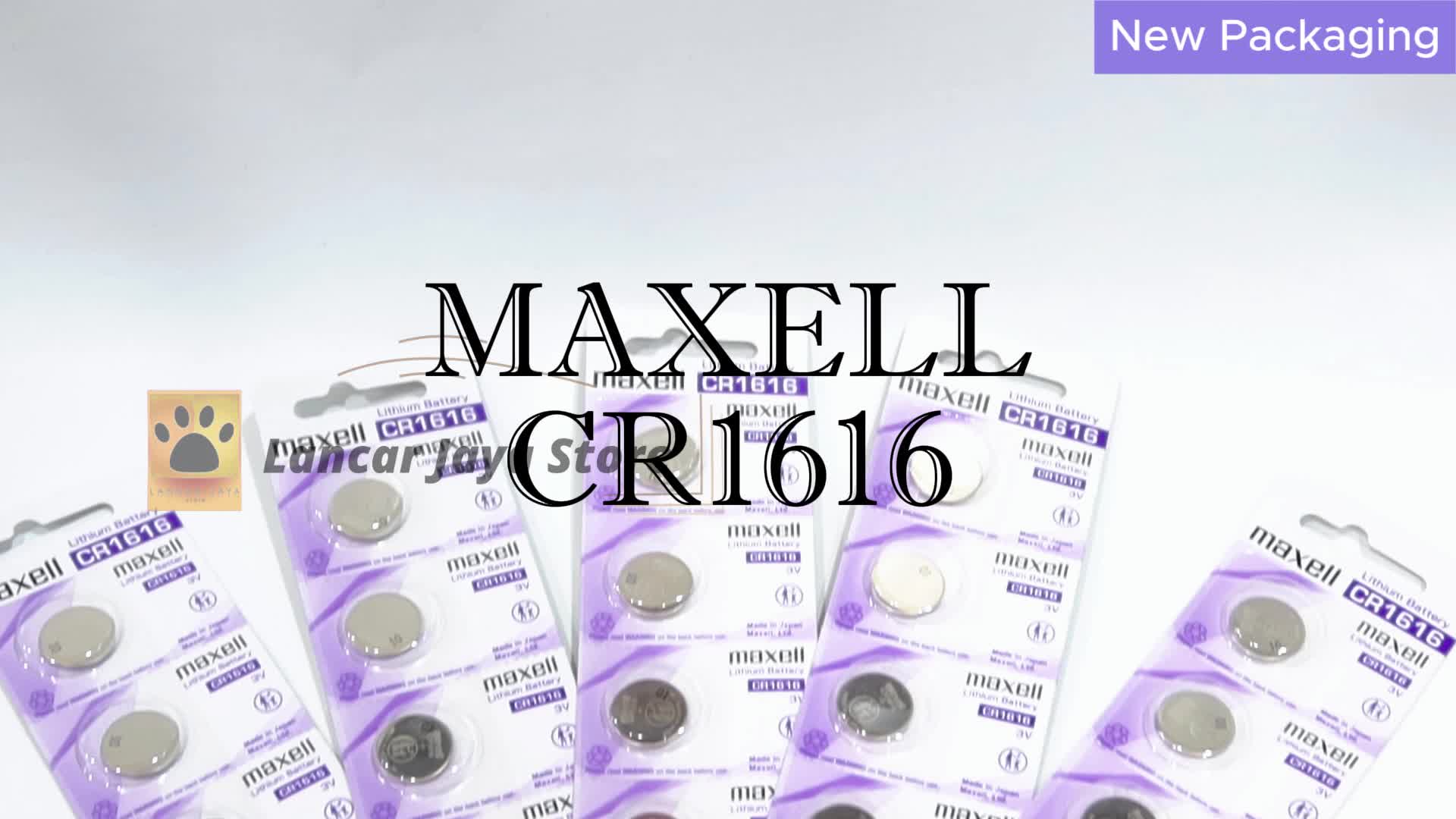 batrai Maxell CR-1616 Made in Japan Original /Baterai Maxell Cr1616 Batre Jam