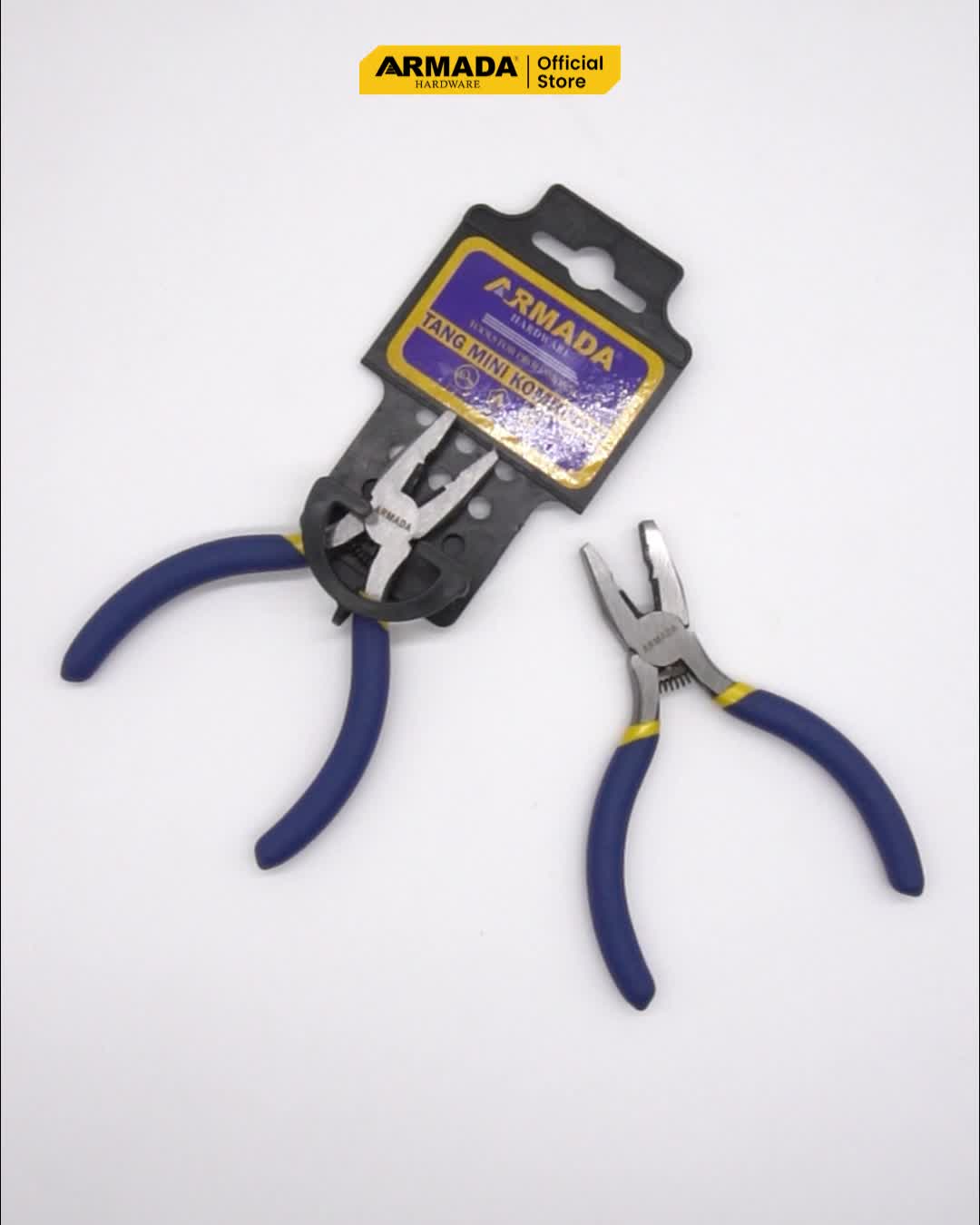 Tang Mini Lancip 4.5” ARMADA (PER) Tang Kecil Lancip Cucut Pliers