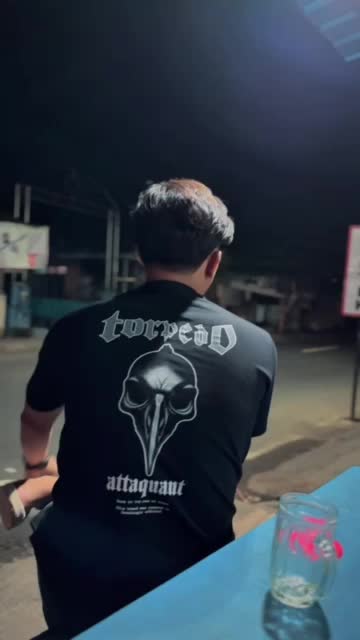 original attaquant torpedo kaos hitam (baca deskripsi sebelum membeli!)