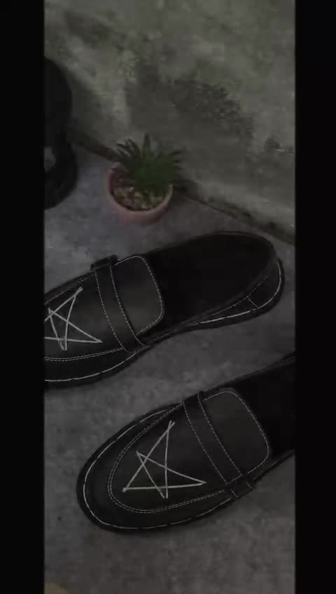 Sepatu Kulit Formal Pria Terbaru Motip Bintang Dokmar - Cocok untuk Kantor dan Sekolah - Kerja, Shoes