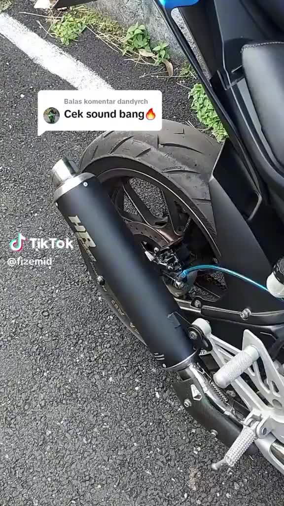 knalpot fullsistem r15 CBR150R CB150R GSX VIXion Satria fu megapro xsr155 verza dll original hr speed exhaus
