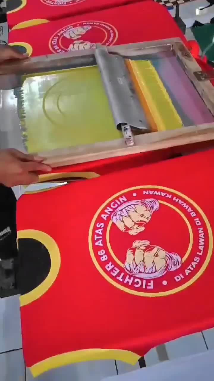 KAOS SINGLET PAGAR NUSA / KAOS CUSTOM BAHAN KATUN 100%
