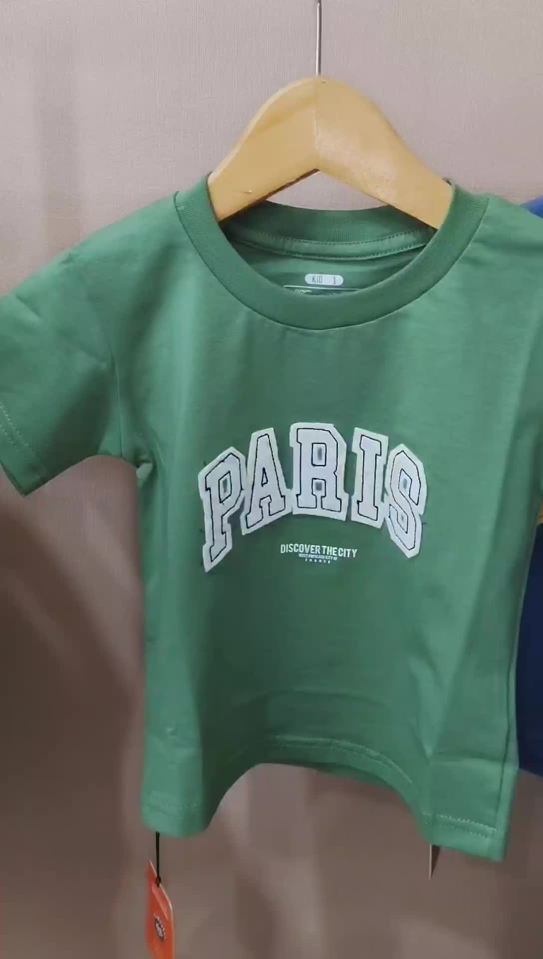 baju kaos anak premium polos motif | kaos distro anak usia 1-3 tahun bahan katun strect