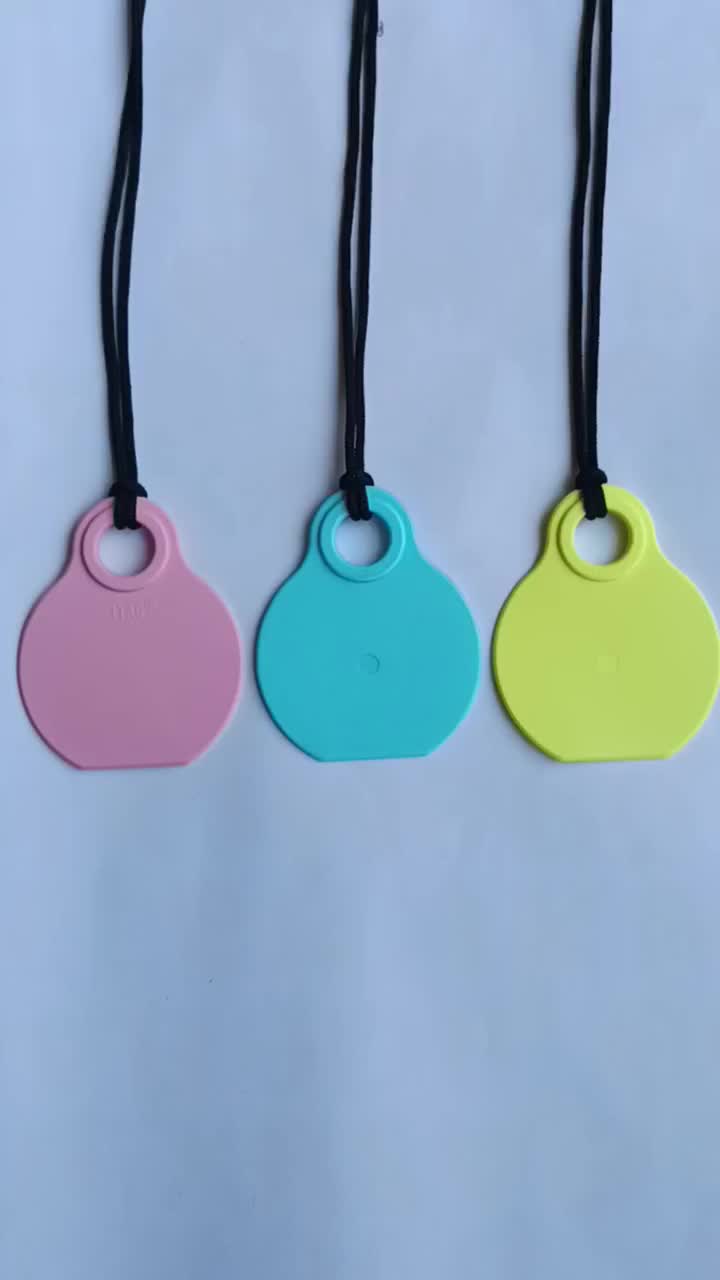 Kalung Kambing Domba Neck Tag Polos Warna Dengan Tali