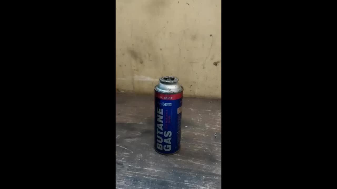 Alat Isi Ulang Gas Kaleng Portable Refil Gas Kaleng Portable Simpel Botol Robinson - Camping